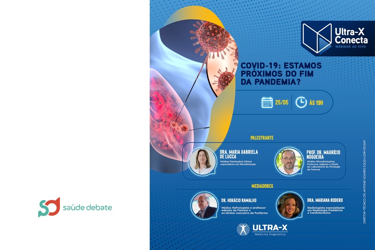 Webinar "Covid-19: estamos próximos do fim da pandemia?"